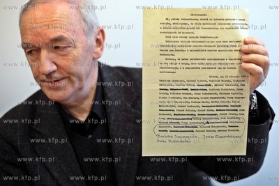 Gdansk. Europejskie Centrum Solidarnosci. Dziennikarz...