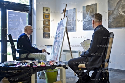 Galeria Warzywniak w Gdańsku Oliwie. Eugeniusz Geno...