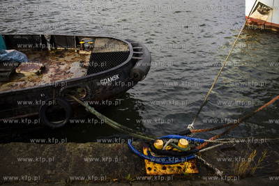 Holownik Okoń, najstarszy gdański holownik, zbudowany...