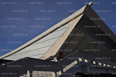 Hala Olivii po remoncie elewacji. 25.11.2016 fot. Krzysztof...