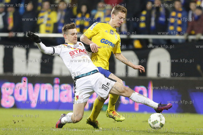 Lotto Ekstraklasa. Mecz Arka Gdynia - Jagiellonia Białystok.....