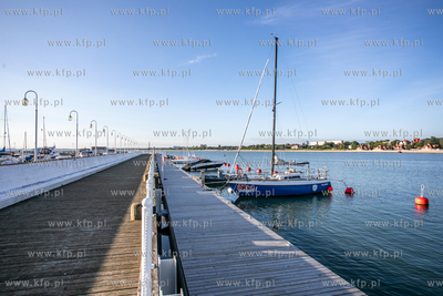 Pomost przy ostrodze sopockiego molo.
02.08.2022
fot....