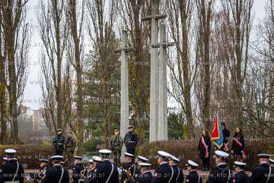 Cmentarz Francuski w Gdańsku - obchody Święta Niepodległosci...