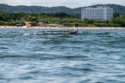 Brzeźno. Mistrzostwa Europy w Wioślarstwie Morskim....