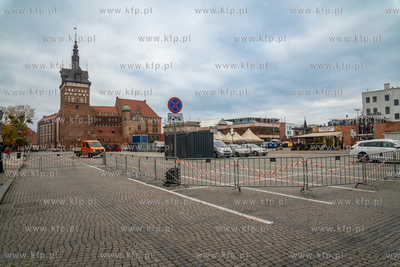 Targ Węglowy. Ruszają przygotowania do Jarmarku Bożonarodzeniowego...