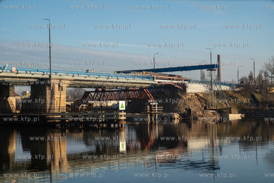 Remont Mostu Siennickiego. 19.03.2026 fot. Paweł Marcinko...