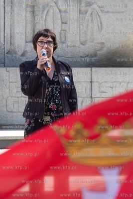 Gdańsk. Pierwszomajowy pochód  zorganizowany przez...