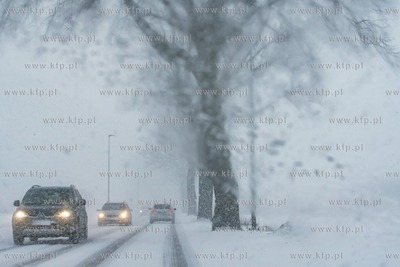 Zima na drogach. 30.01.2021 / fot. Anna Rezulak