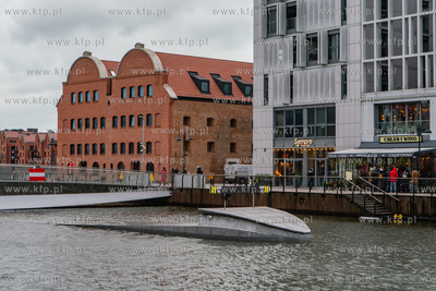 Cofka na Motławie w Gdańsku. 30.01.2022 / fot. Anna...