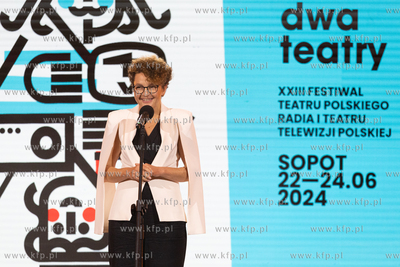 Sopot. Grand Hotel. Gala otwarcia Festiwalu Dwa Teatr...