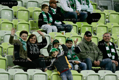 Gdansk. PGE Arena. Mecz towarzyski Lechia Gdansk vs...