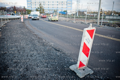 Gdansk. Zmiana w organizacji ruchu na budowie wezla...