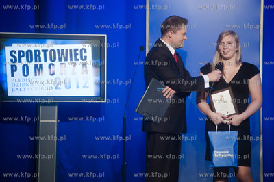 Gdansk. Stidio TVP Gdansk. Gala wreczenia nagrod w...