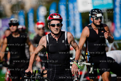 Zawody Herbalife Triathlon Gdynia 2013.
Nz zawodnicy...