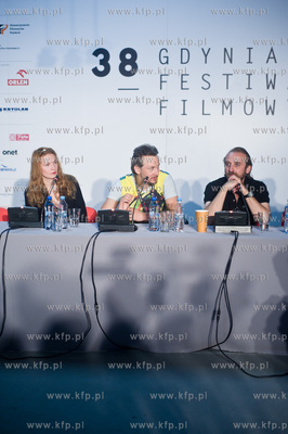 38 Gdynia Festiwal Filmowy. Konferencja prasowa filmu...