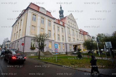 Gdanski Uniwersytet Medyczny. Budynek nr 1. Uroczyste...
