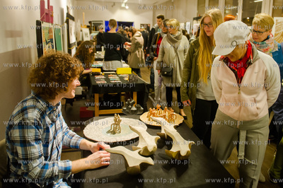 Gdansk. Akademia Sztuk Pieknych. Europejska Noc Muzeow...