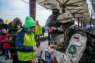 Gdynia. Plaza Miejska. Wielka Orkiestra Swiatecznej...