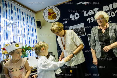 Gdansk. Zabianka. Obchody czterdziestych urodzi Przedszkola...