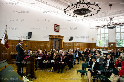 Gdansk. Oliwa. V Liceum Ogolnoksztalcace. Sesja Rady...
