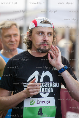 Gdańsk. Międzynarodowy Bieg św. Dominika. Bieg Vip-ów...