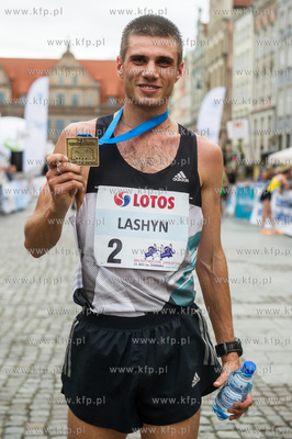 Gdańsk. Międzynarodowy Bieg św. Dominika. Bieg Elity...