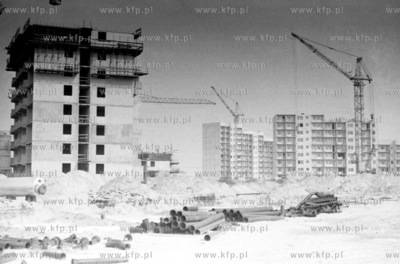 Budowa osiedla Gdansk Zaspa. 5.09.1980 2wrzesien80zkosycarz_p13...