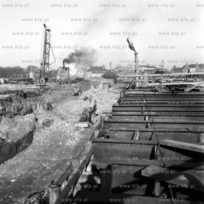 Budowa wiaduktu kolejowego Blednik w Gdansku. 
27.10.1968
0001765z_pazdziernik1968
Fot....