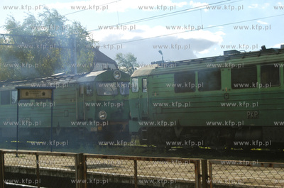 Korsze - miasto na Warmi i Mazurach. Lokomotywy spalinowe...