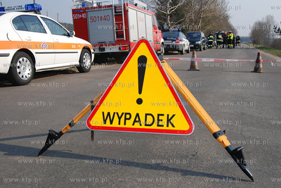 Smiertelny wypadek drogowy na drodze Kazimierz - Debogorze...