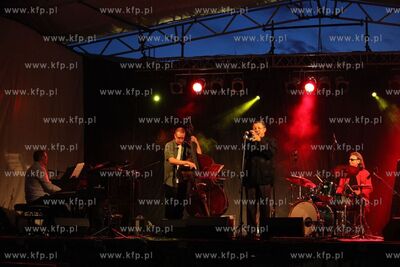 Sopot Molo Jazz Festival. Nz. Koncert festiwalowy kwartetu...