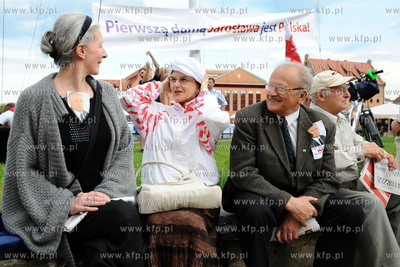 Final Kampanii prezydenckiej Jaroslawa Kaczynskiego...