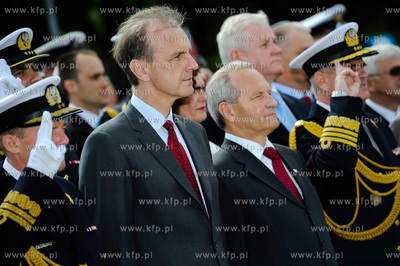 Gdynia. Swieto Marynarki Wojennej. Uroczystosc zmiany...