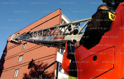 Slupsk	
W Szkole Policji w Slupsku zapalily sie pokoje...