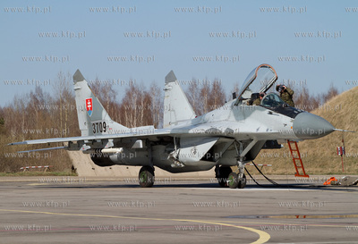 22 Baza Lotnictwa Taktycznego w Malborku.Trzy samoloty...