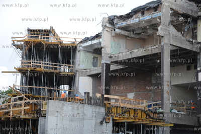 Gdynia. Rozbudowa Teatru Muzycznego. 06.08.2012 fot....