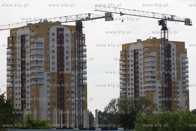 Rosja, Kaliningrad. Dzielnica mieszkaniowa/
 07.06.2013...