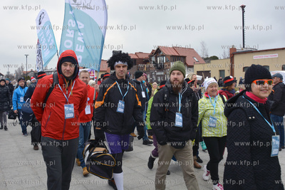 II Zlot Morsow w Helu "Na początku Polski".
Do wody...