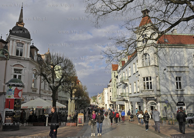 Sopot. Ulica Monte Cassino tzw. Monciak. 23.04.2016...