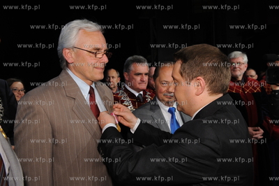 20 lat gdanskiej samorzadnosci. Uroczystosc w Teatrze...