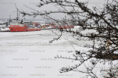 Baza Lotos Petrobaltic na Martwej Wisle w Gdansku....