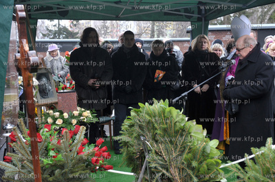 Pogrzeb aktora, Stanislawa Michalskiego, na gdanskim...