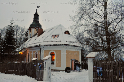 Stary, byly kosciol ewangelicki w Sulmini. Obecnie...