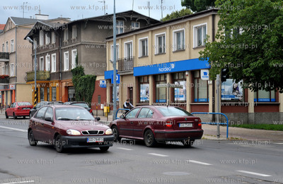 Gdansk Oliwa. Oddzial baku NORDEA. 13.07.2013 Fot....