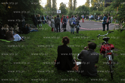 Festiwal Streetwaves w Gdansku Dolnym Wrzeszczu. Performance...