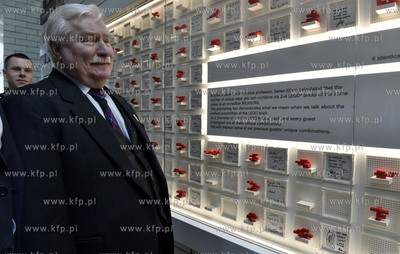 Wizyta Lecha Wałęsy w Billund w Danii. Były prezydent...