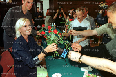 Festiwal Piosenki w Sopocie. Helena Vondrackova zostala...