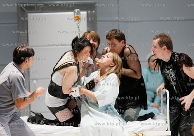 Gdansk. Opera Baltycka. Proba  opery Ryszarda Straussa...