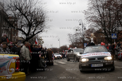 Gdansk. Parada z okazji z Swieta Niepodleglosci.
11.11.2010
fot....
