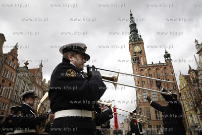 Gdansk. Dlugi Targ. Uroczystości 66 rocznicy Powrotu...